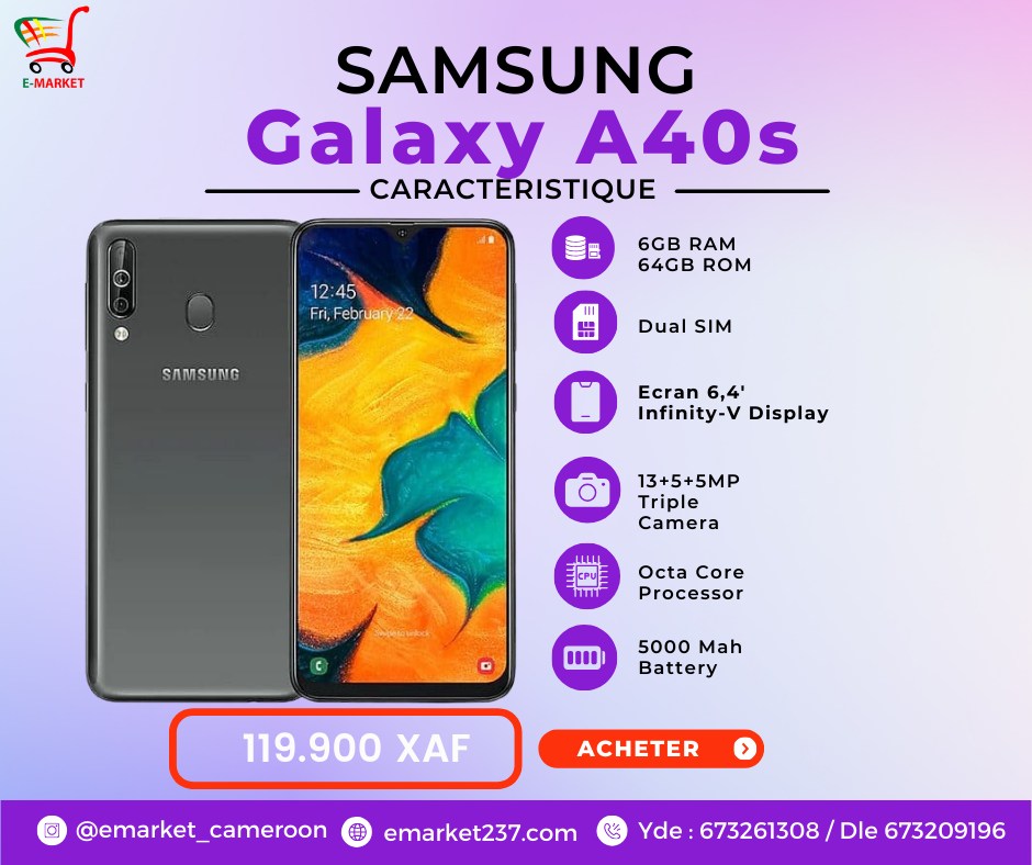 SAMSUNG Galaxy A40s